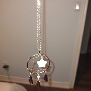 Dreamcatcher Pendant Necklace with Star Charm